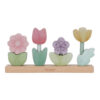 Stacking Puzzle Flowers - Fairy Garden FSC